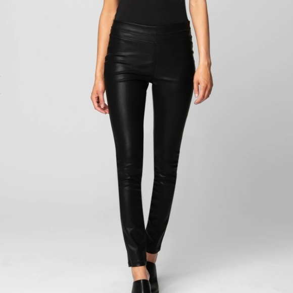 Blank NYC Vegan Pull On Leggings Black Sz27 - Picture 3 of 11